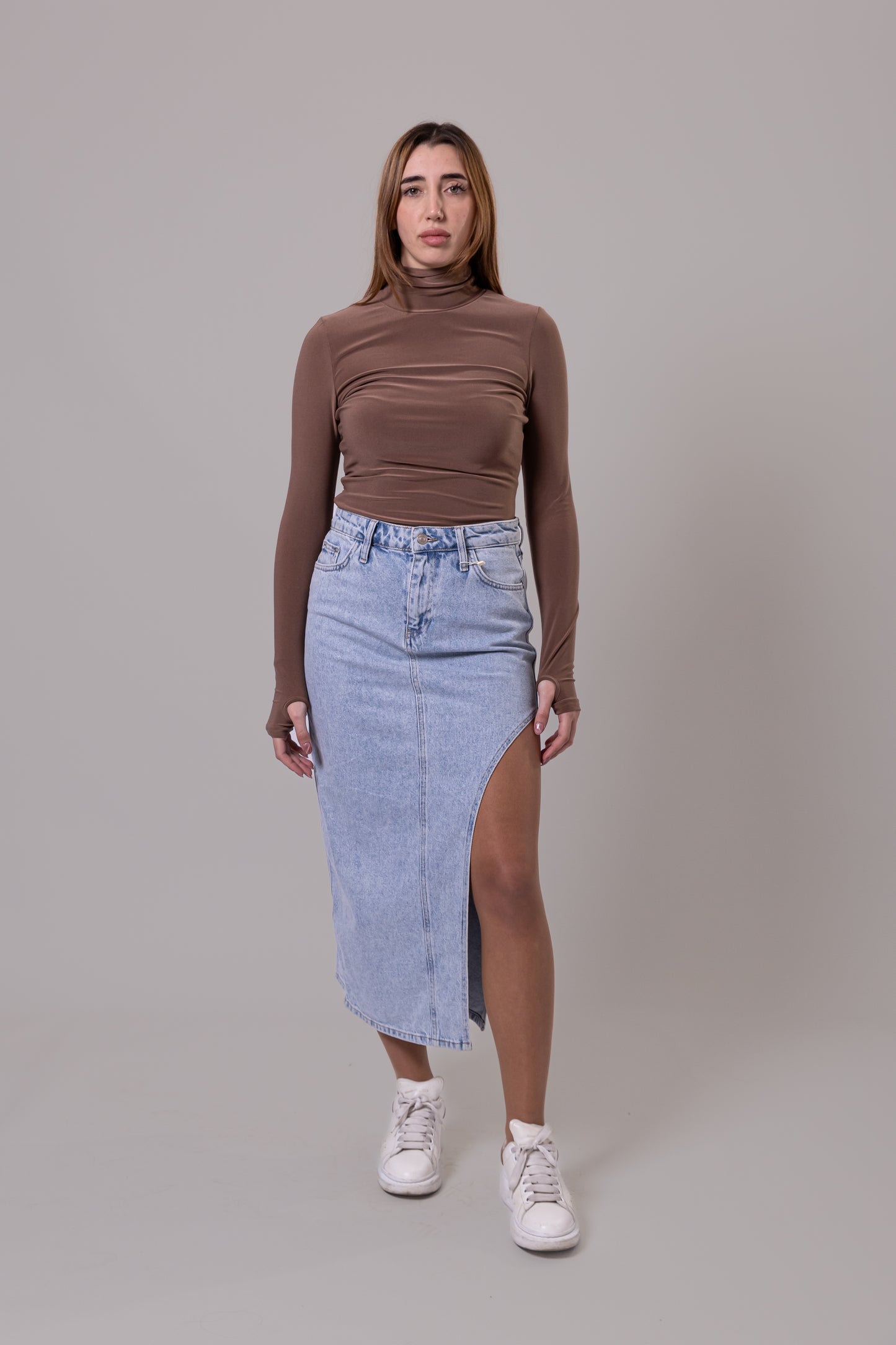 Ferrari Fingerhole Highneck Bodysuit