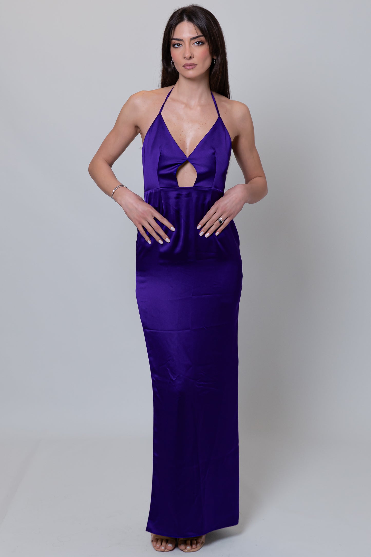 Prom V-Neck Dress