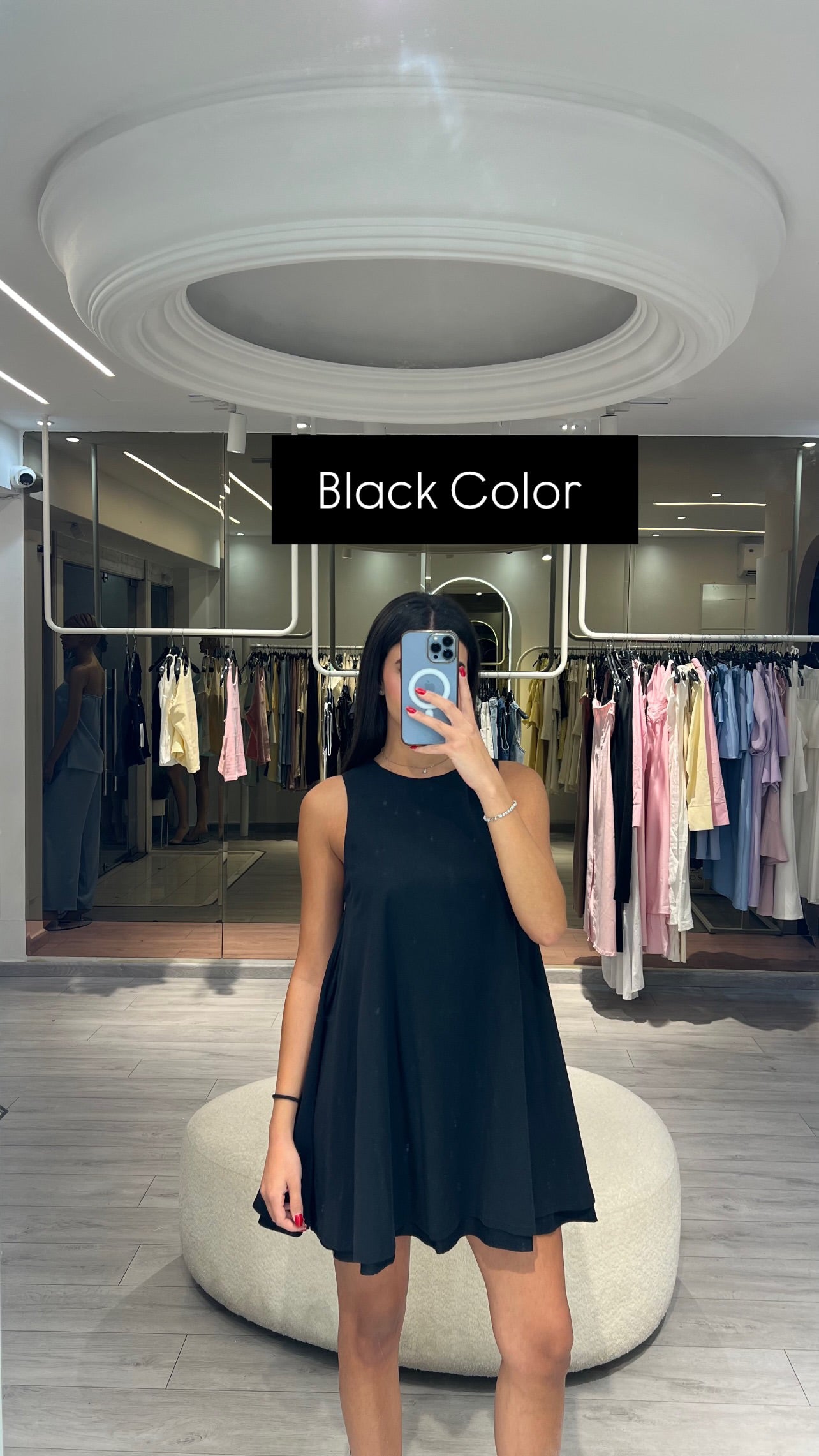 Short wide dress