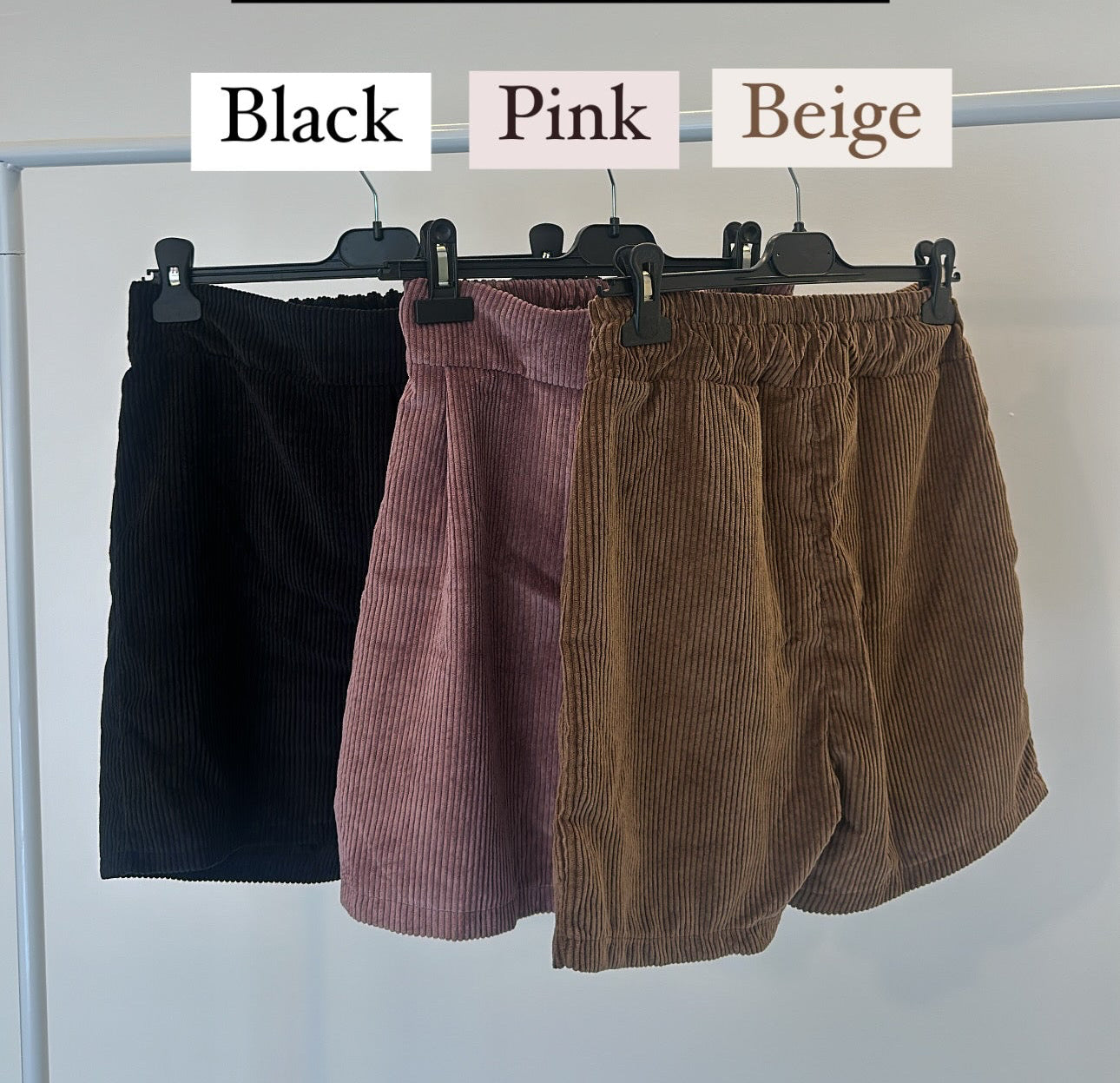 Corduroy Shorts