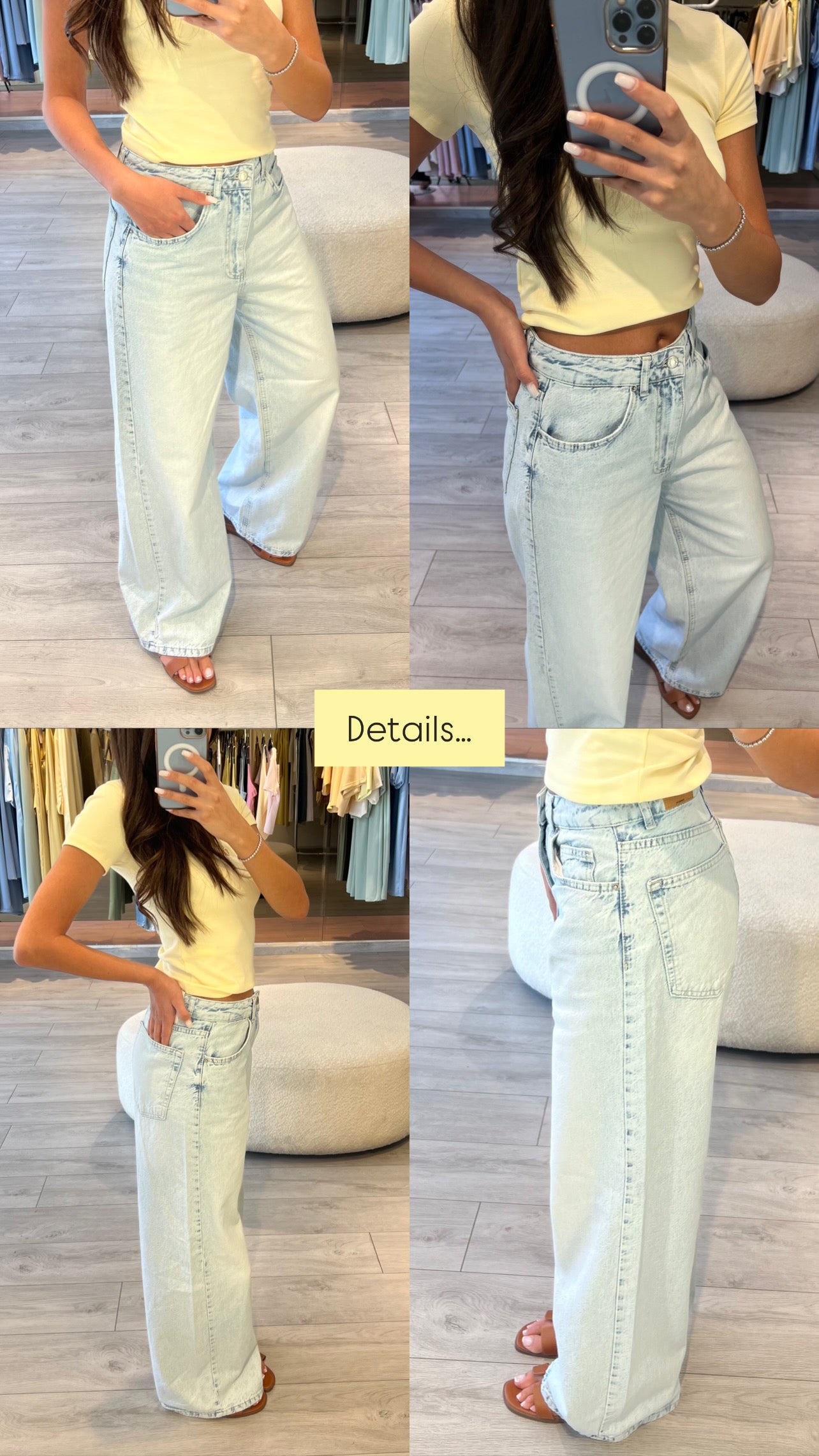 Light Blue Baggy Jeans
