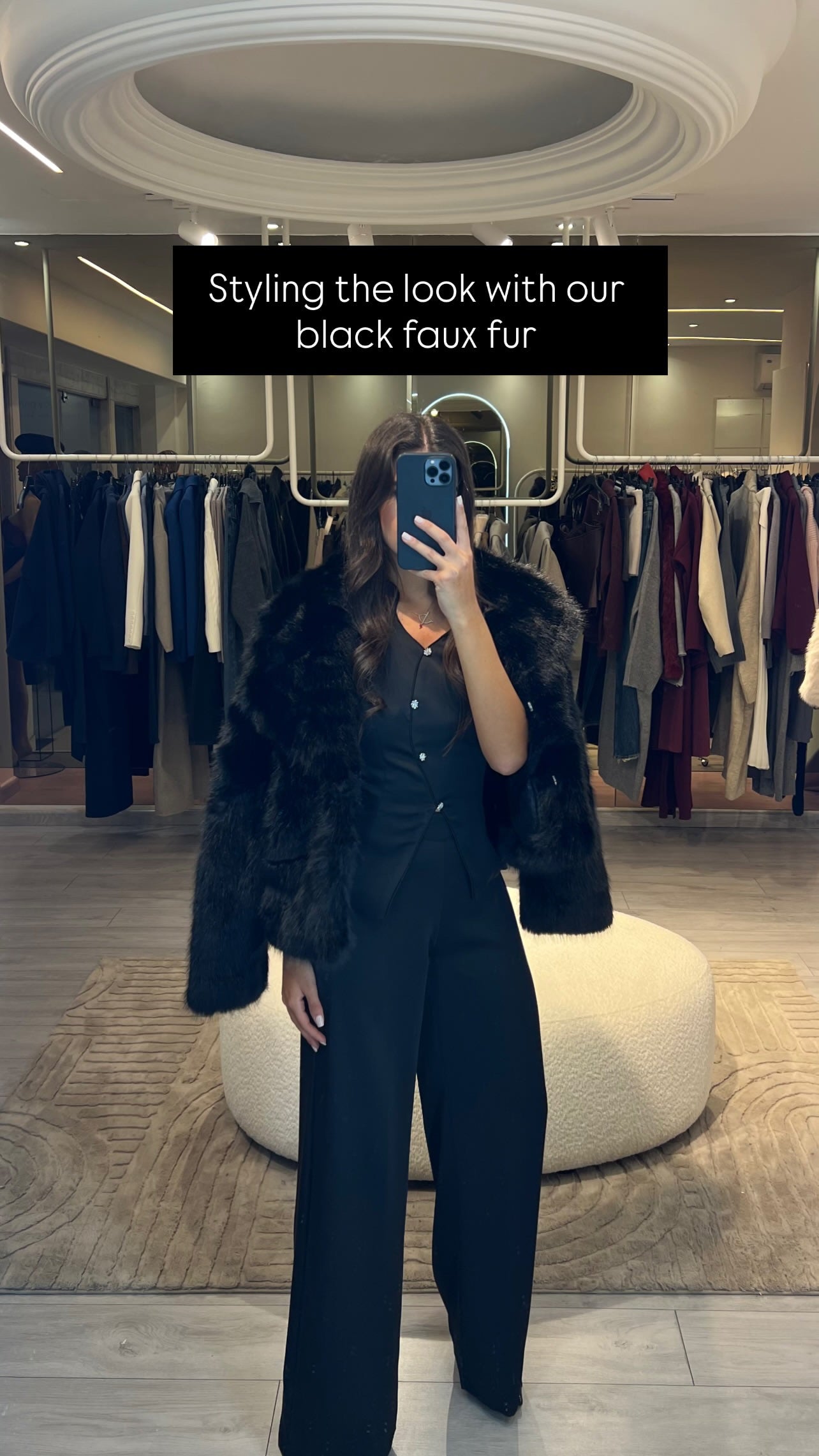 Oversized Fur Jacket ( longer version)