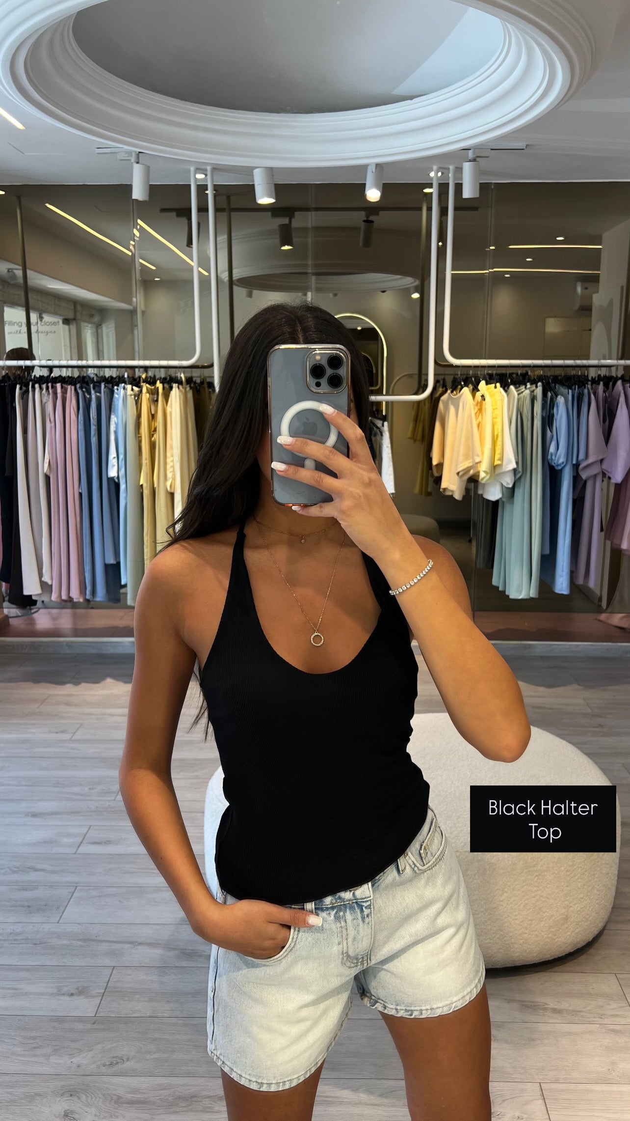 Basic Denim Shorts