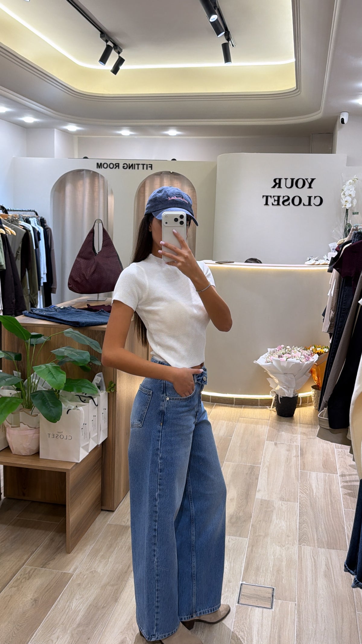 Tied Waist Jeans
