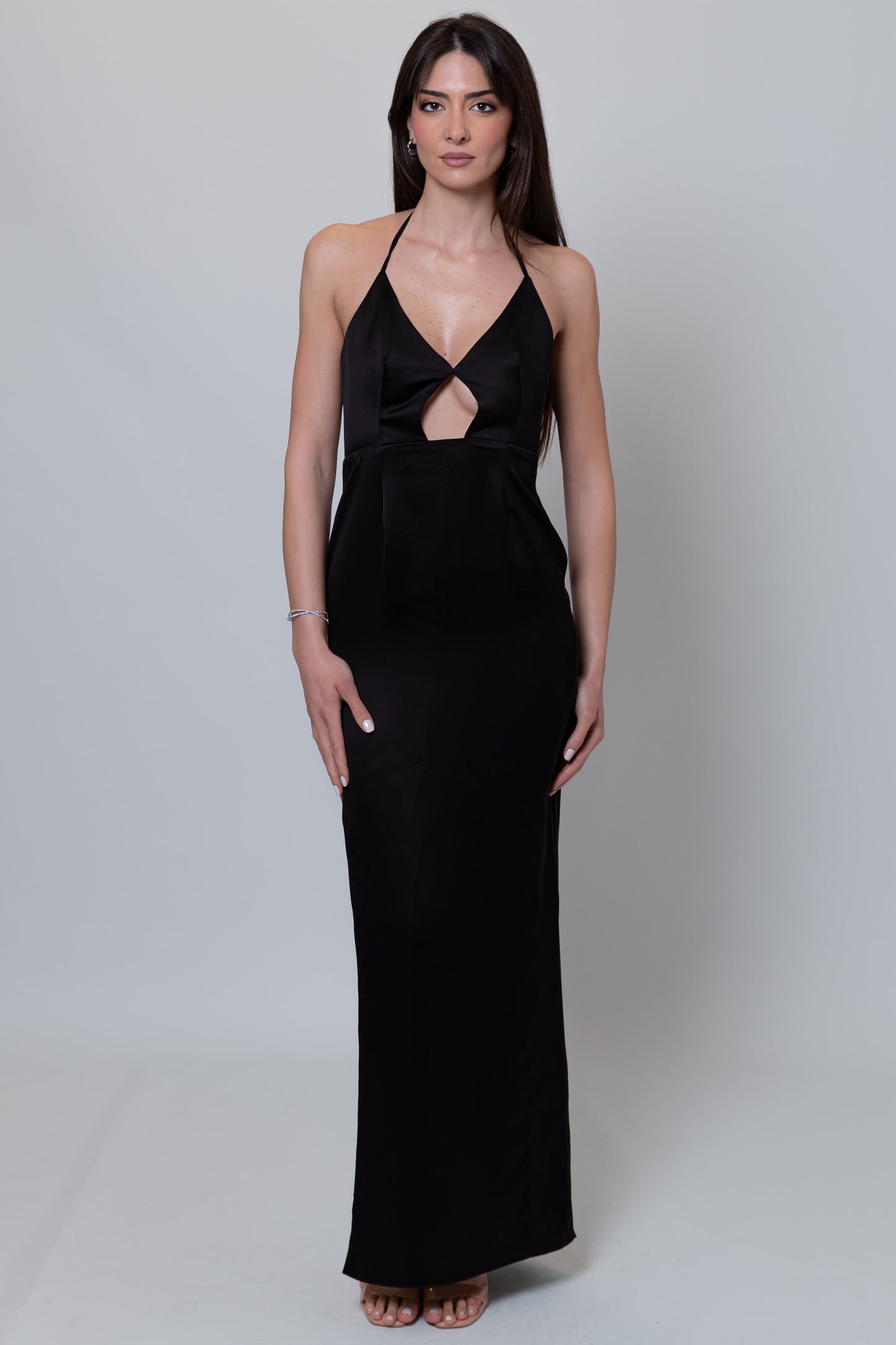 Prom V-Neck Dress