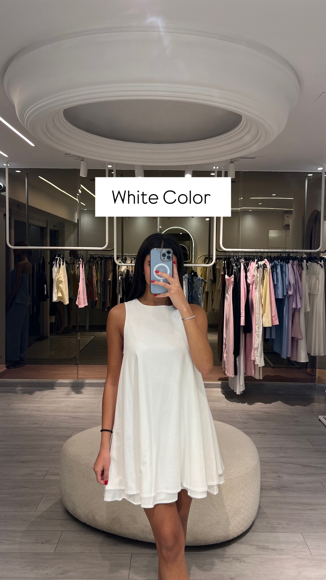 Short wide dress