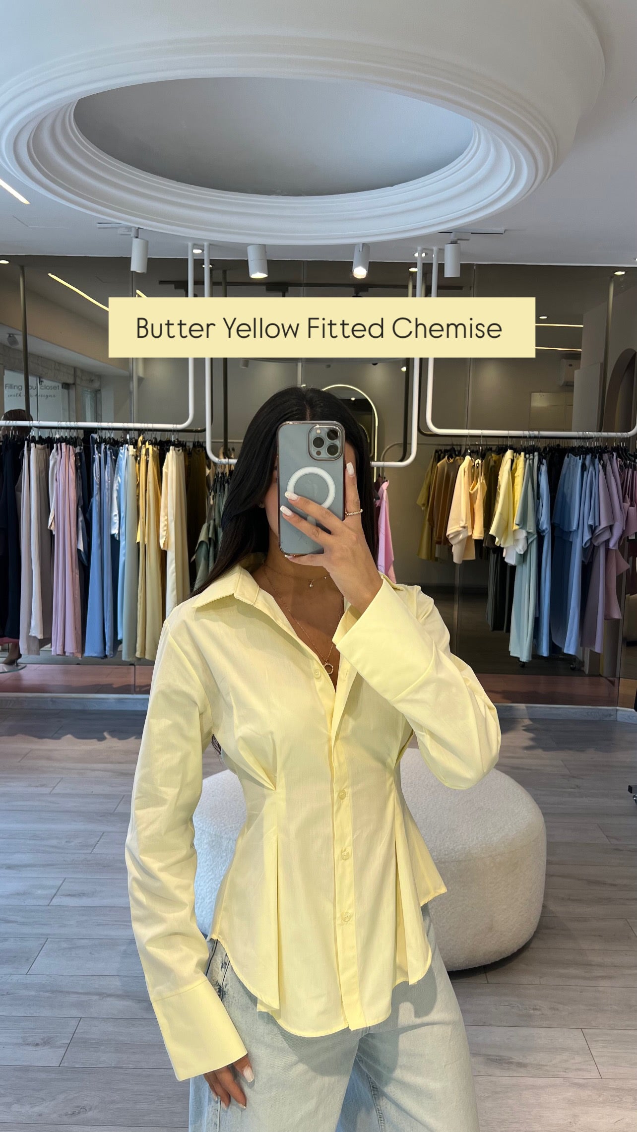 Poplin Fitted Chemise