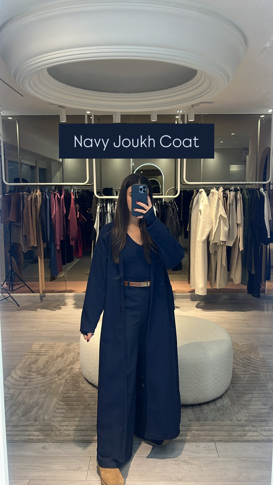 Long Joukh Coat + Scarf