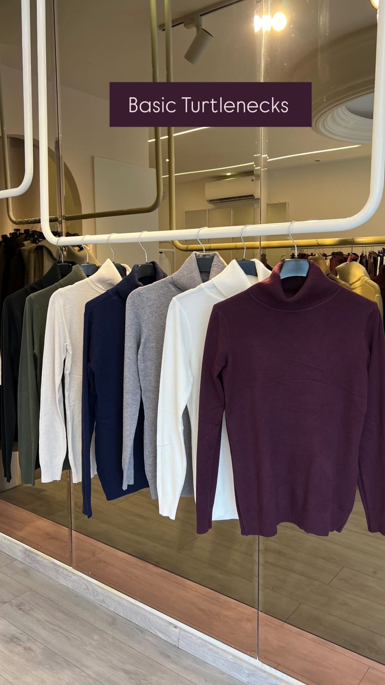 Basic Wool Turtleneck