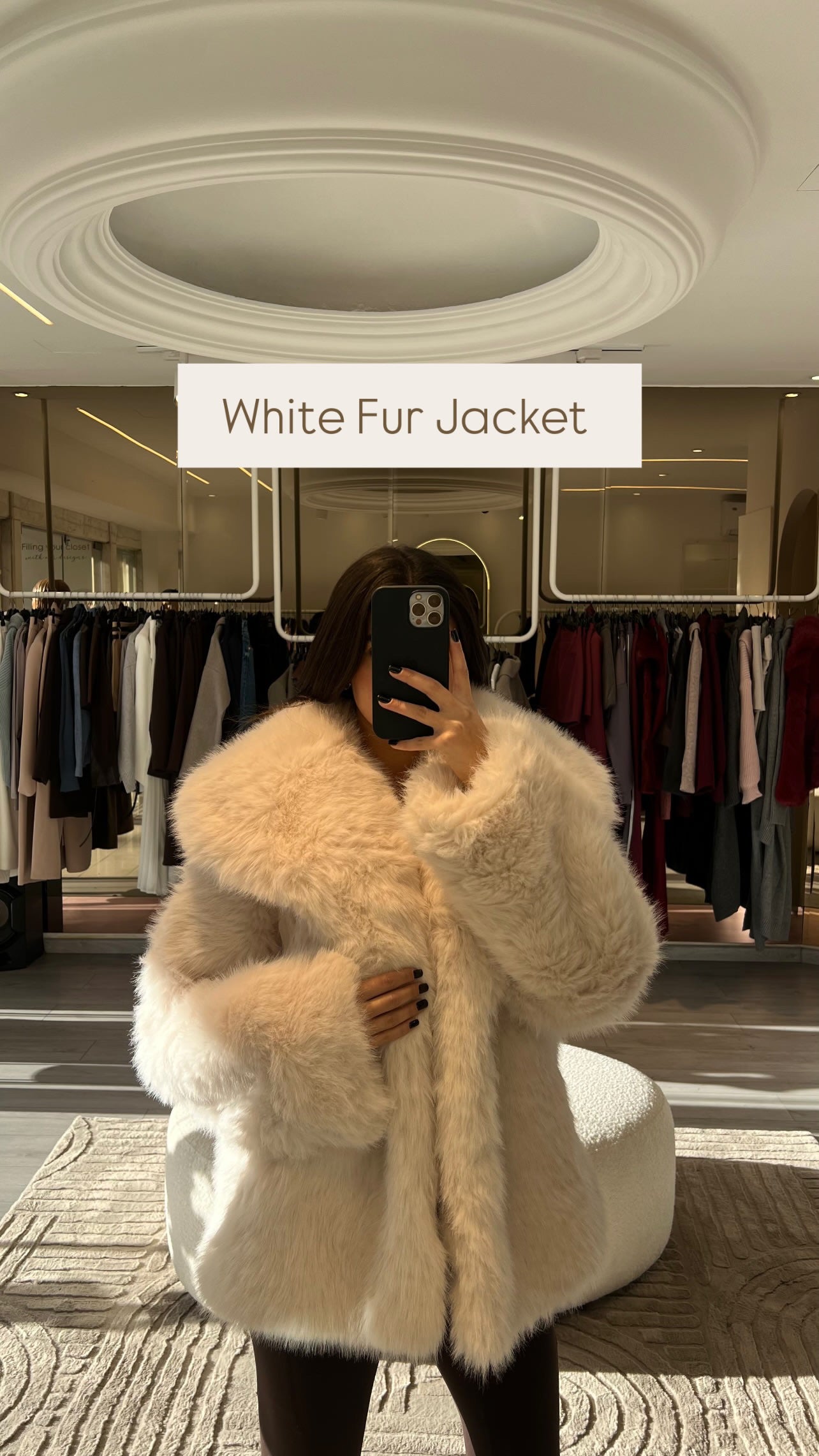 Oversized Fur Jacket ( longer version)