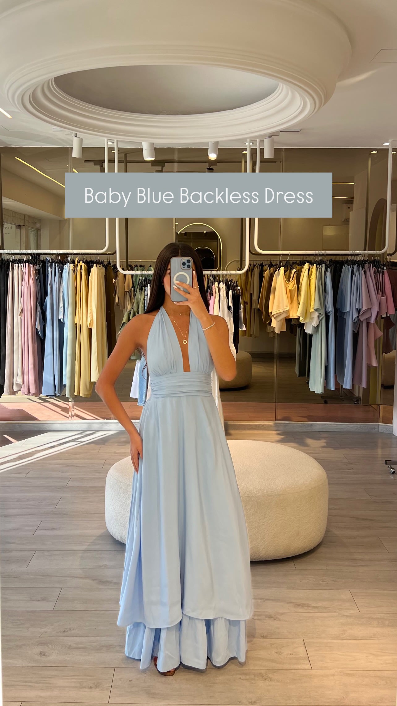 Backless Summer Dress