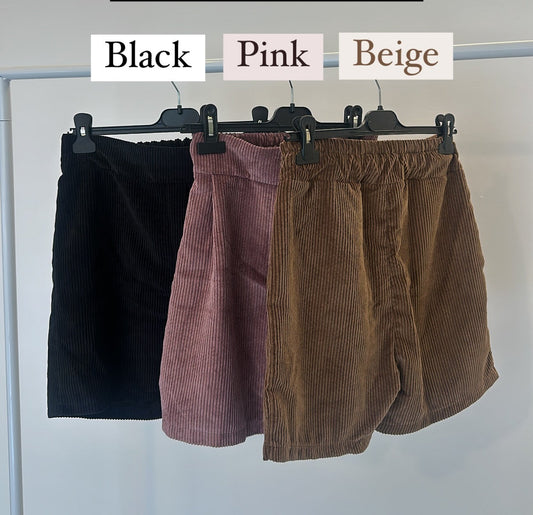 Corduroy Shorts