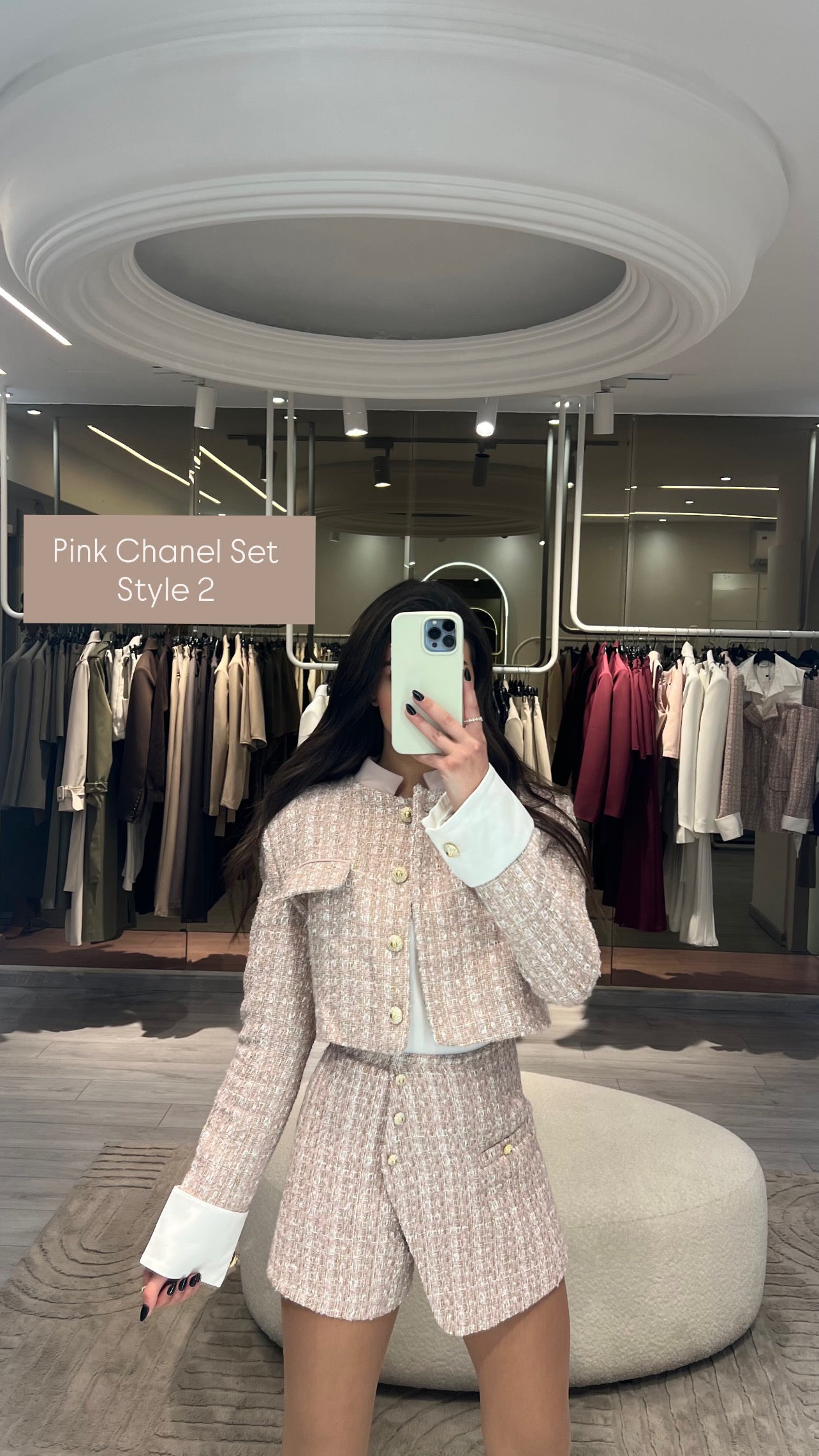 Tweed Cropped Blazer