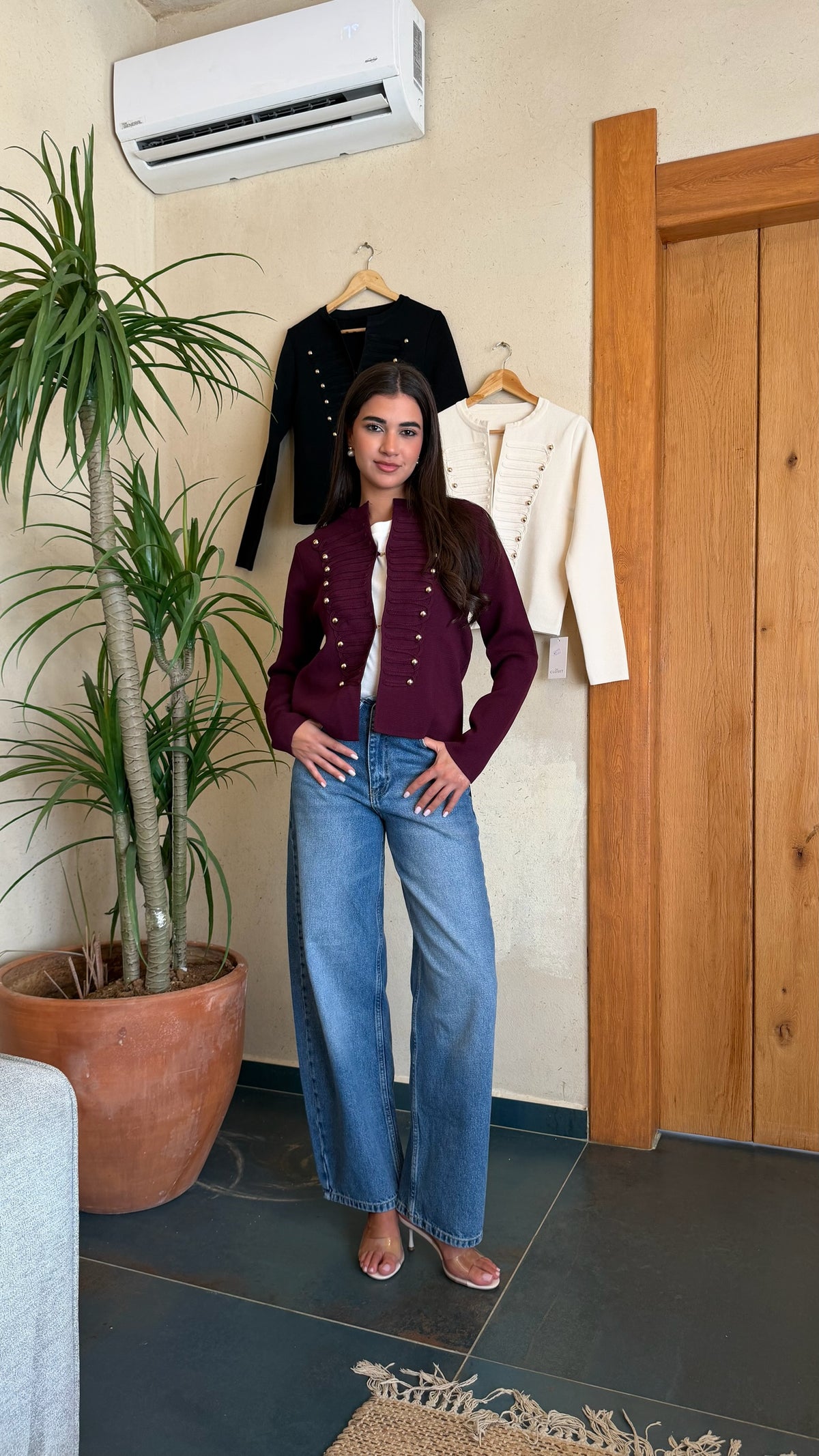Tied Waist Jeans