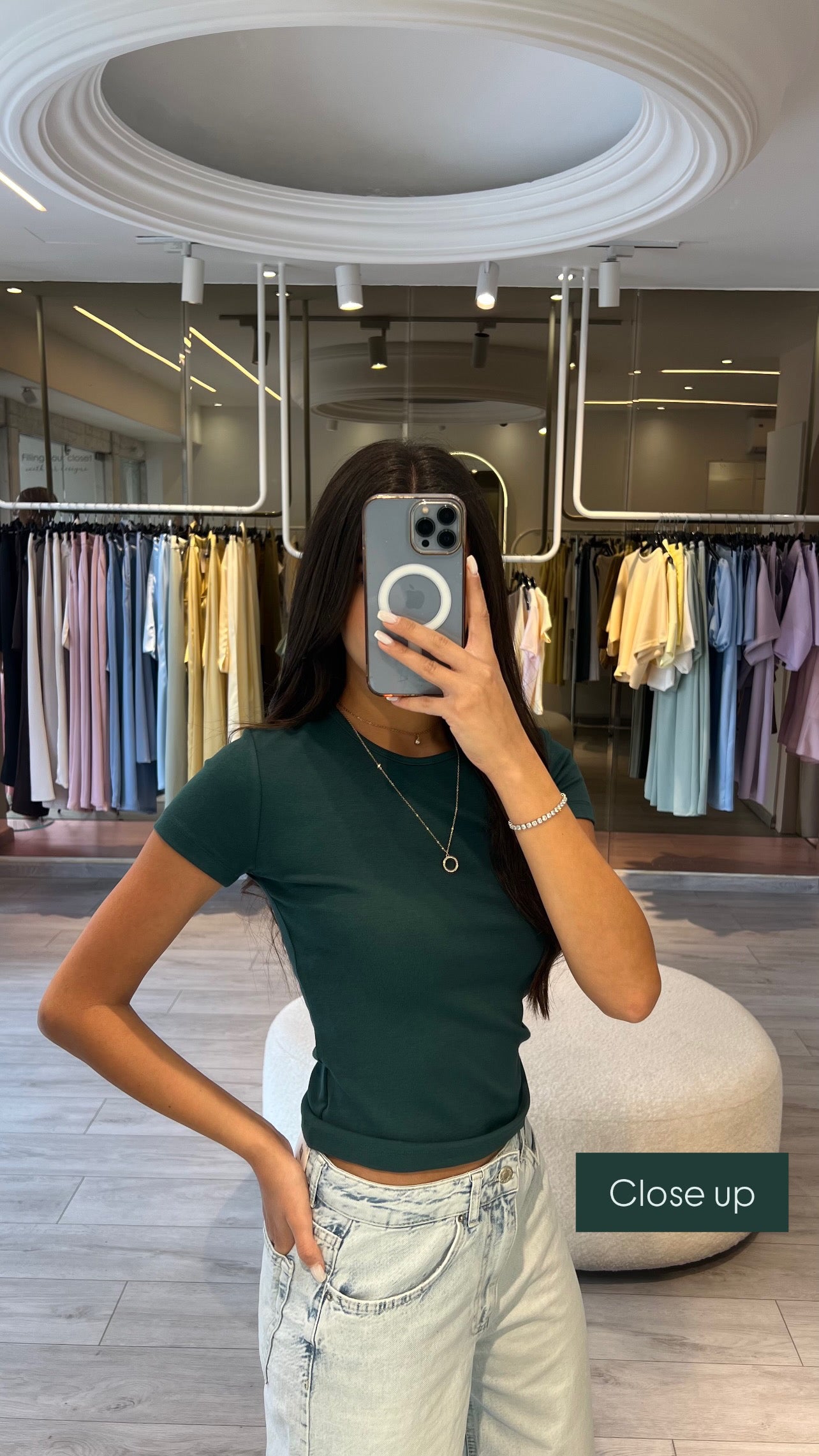 Short Sleeves Basic Fitted