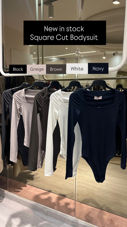 The Square Cut Bodysuit