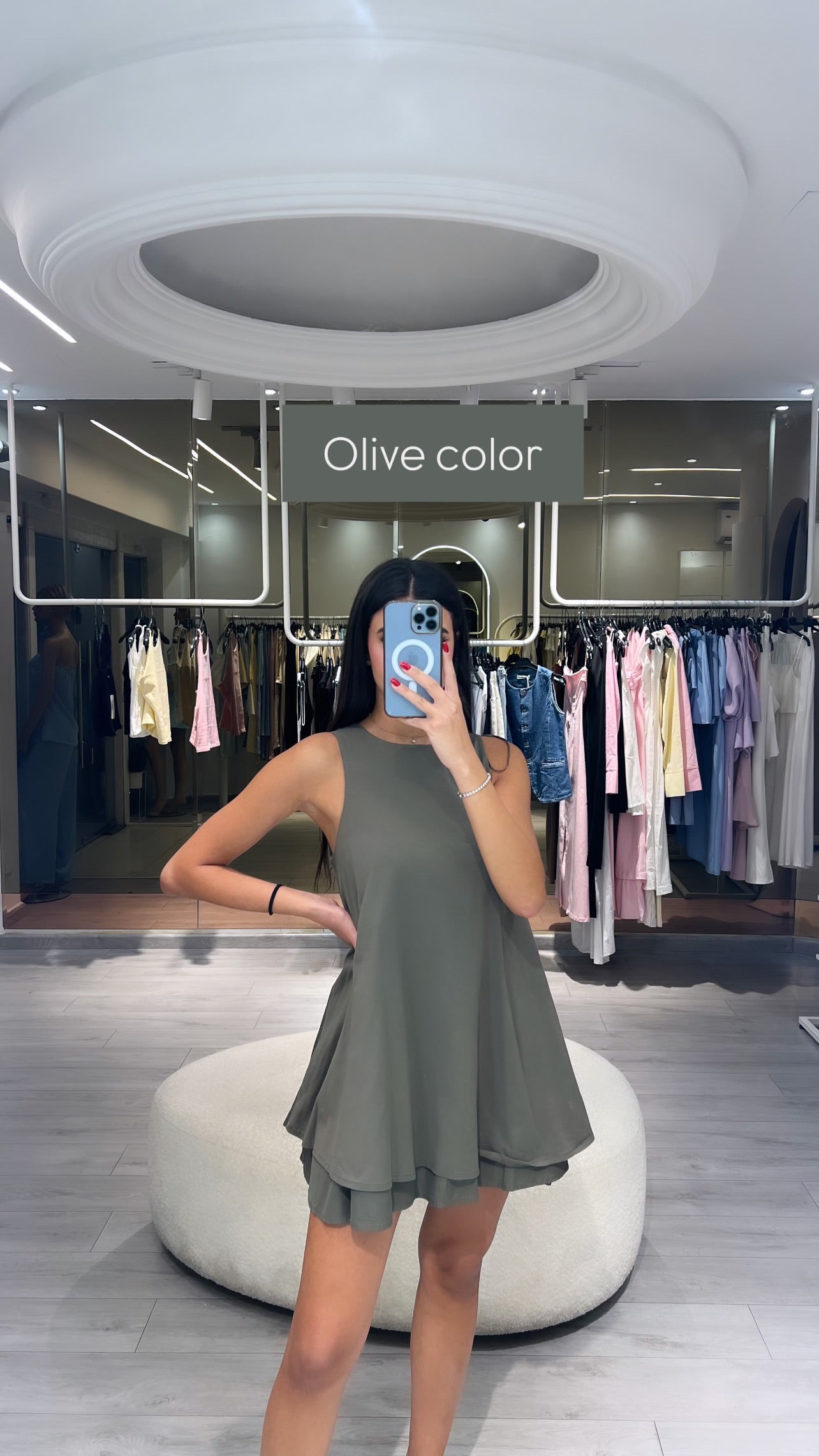 Short wide dress