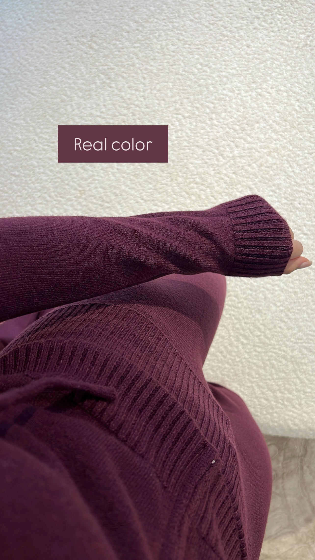 Cropped Italian Wool Set