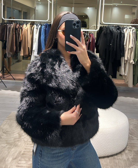 Faux Fur Jacket Style 1