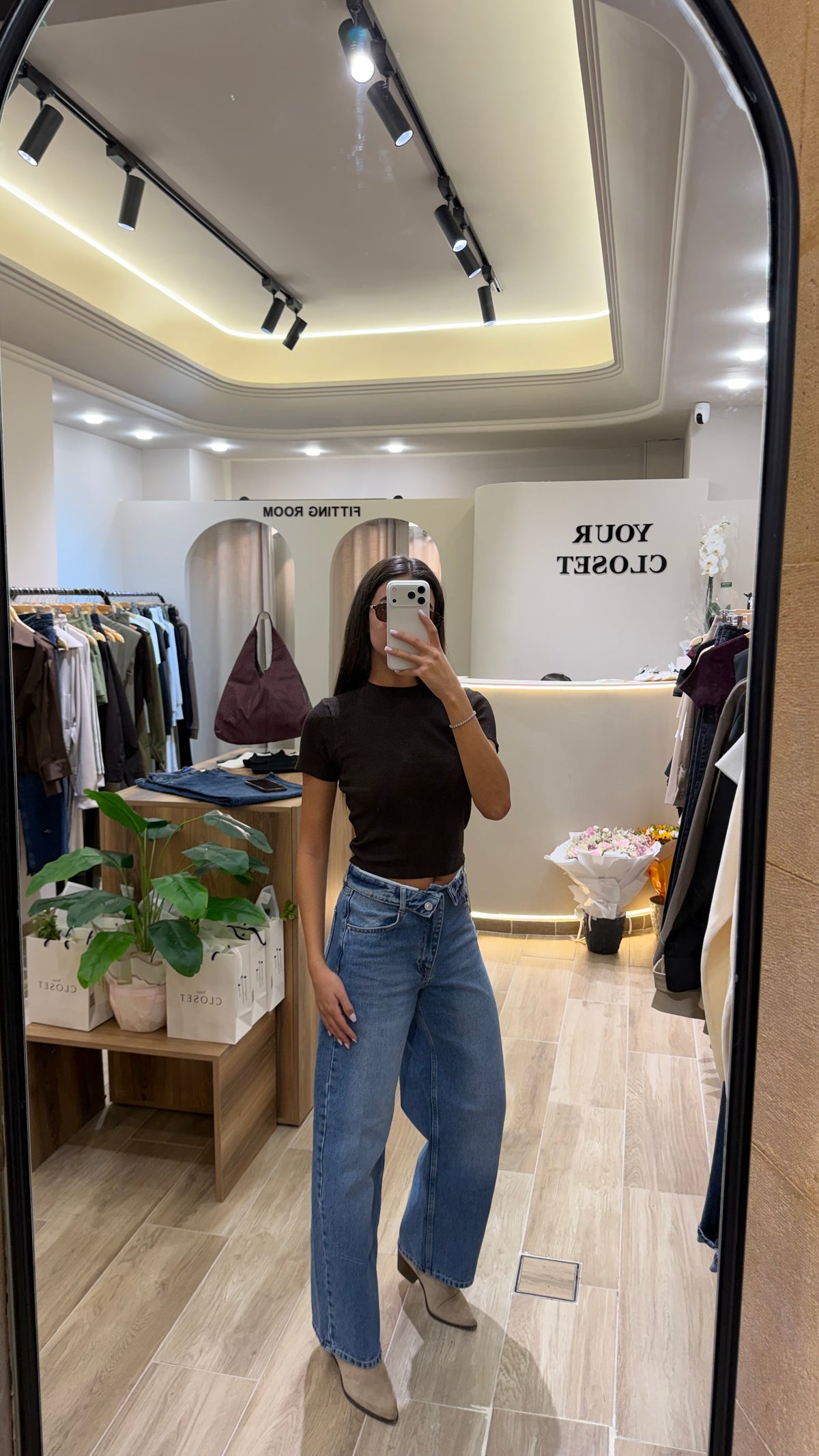 Tied Waist Jeans
