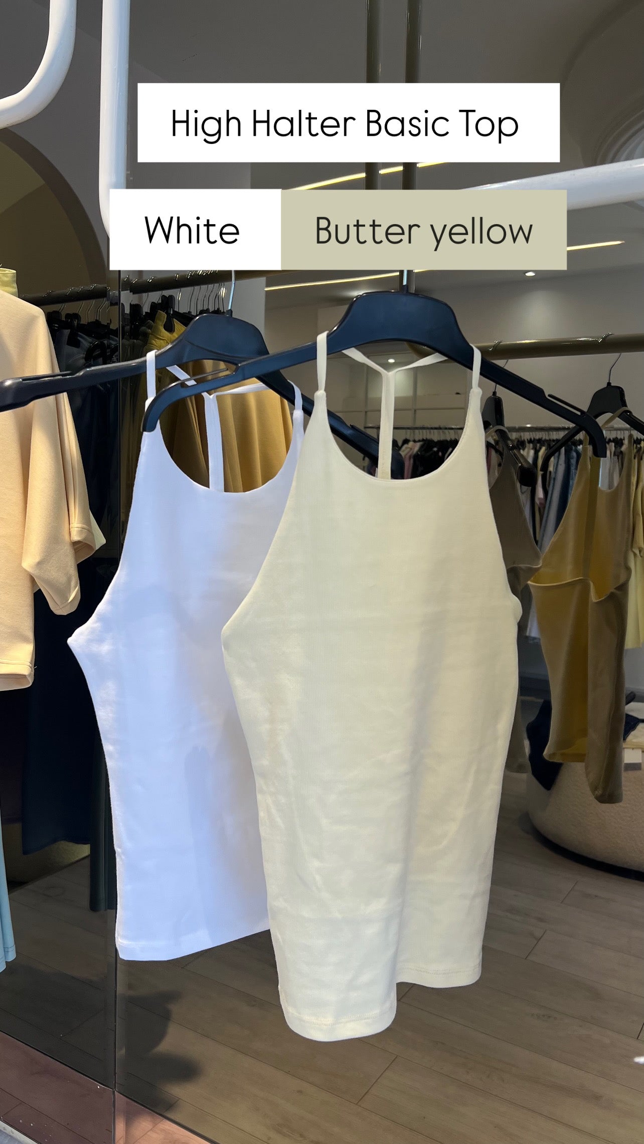 Halter Neck High Neck