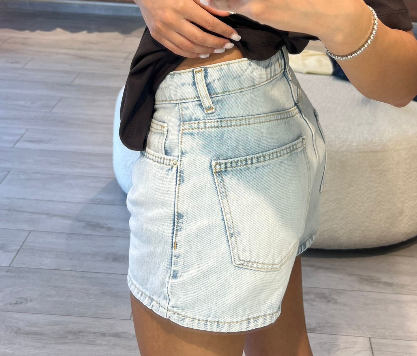 Basic Denim Shorts