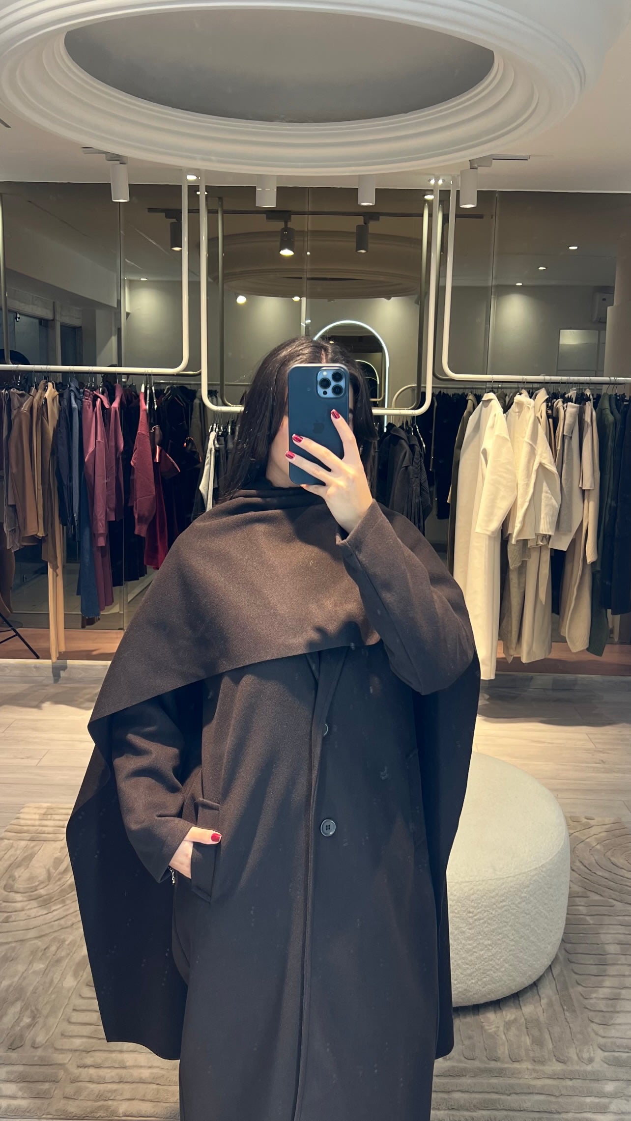 Long Joukh Coat + Scarf