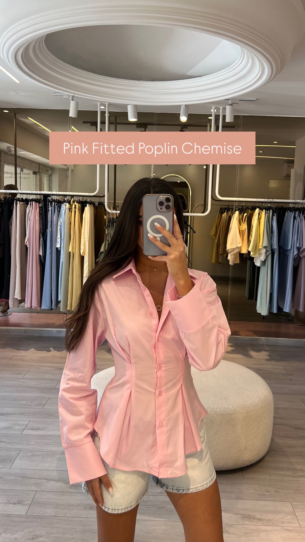 Poplin Fitted Chemise