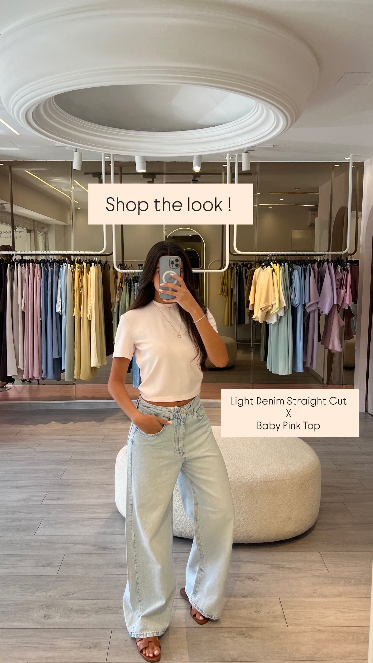 Light Blue Baggy  Jeans